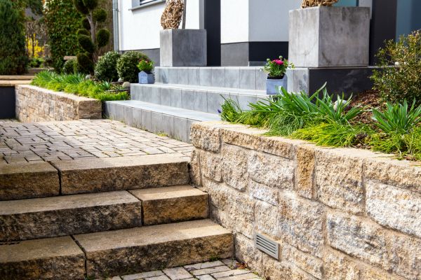 Stone Step Replacement in Mansfield