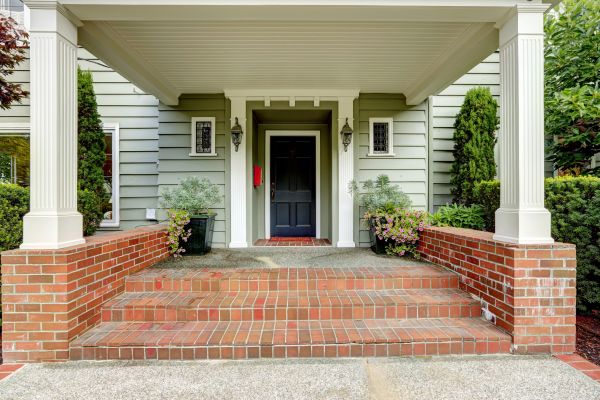 Front Porch Masonry Repair in Mansfield