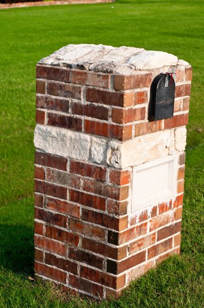 Brick Mailbox Installation in Mansfield