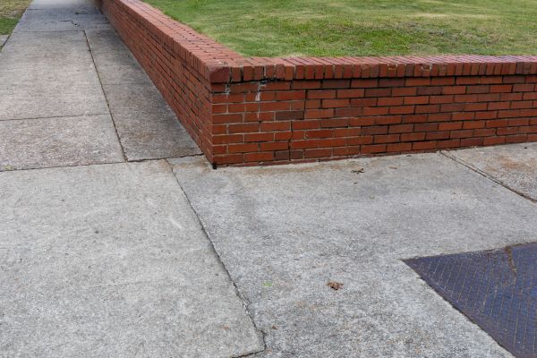 Brick Retaining Wall Repair in Mansfield